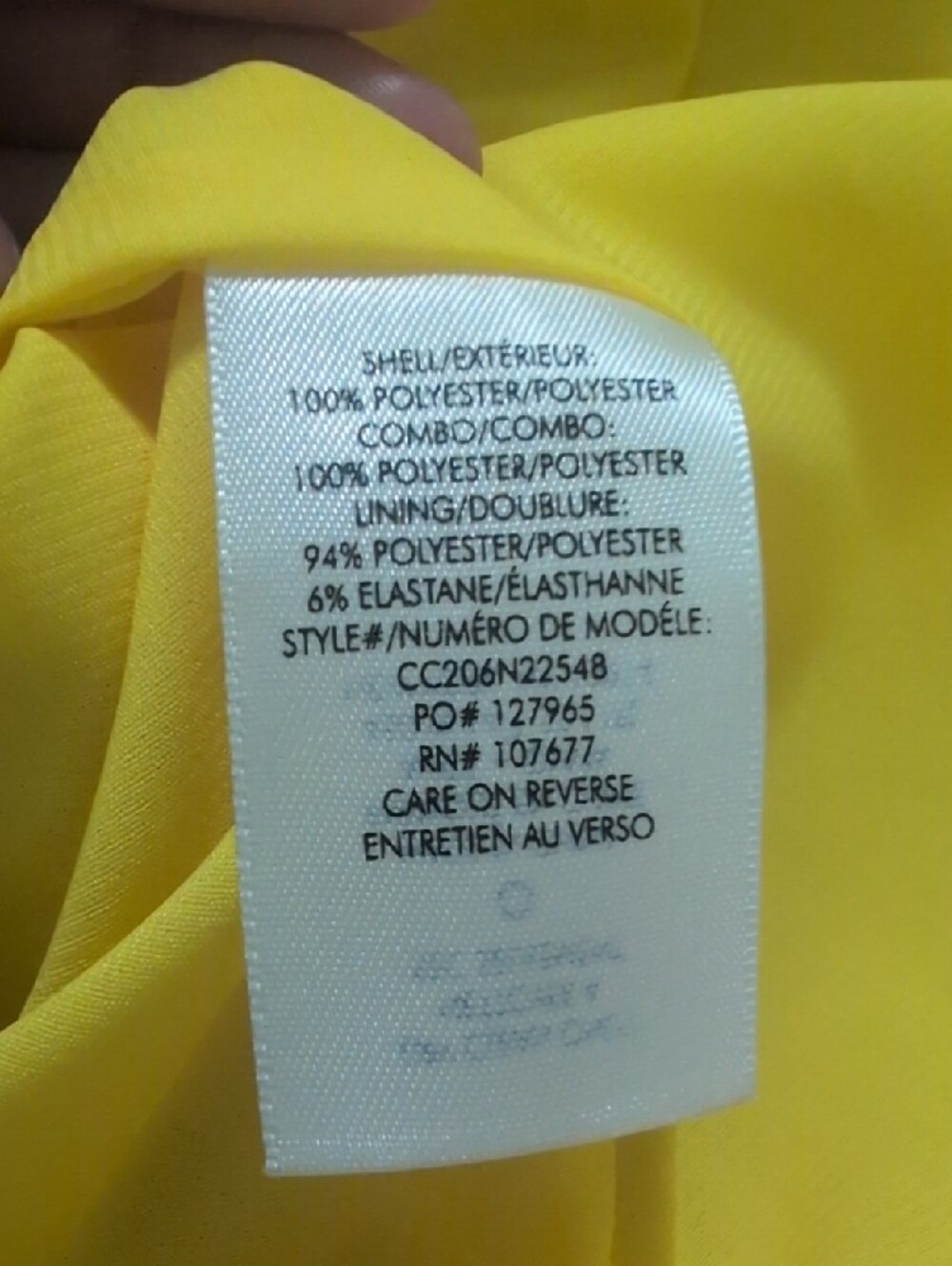 Alice + Olivia Yellow Floral Jacquard Mini Dress - Picture 3 of 6